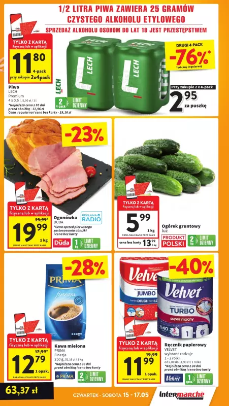 Intermarche - gazetka promocyjna Gazetka od czwartku 15.05 do środy 21.05 - strona 5