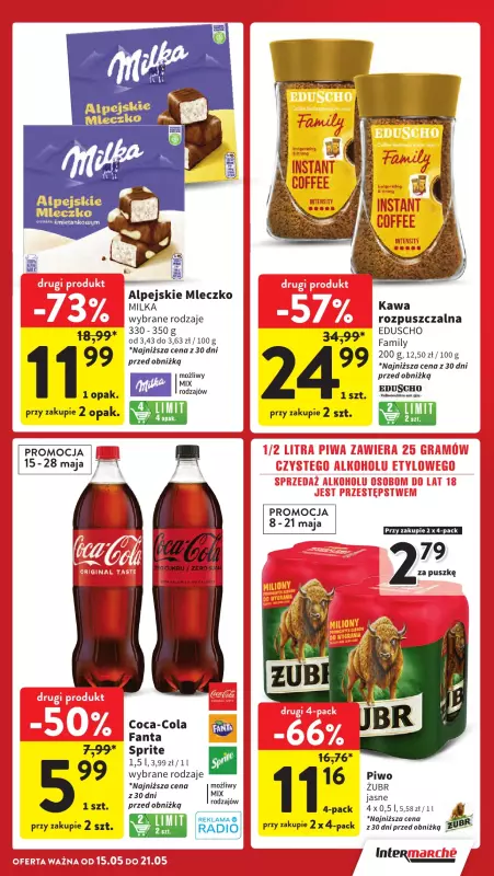 Intermarche - gazetka promocyjna Gazetka  do środy 21.05 - strona 7