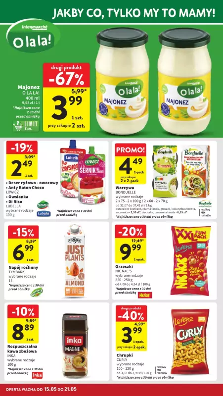 Intermarche - gazetka promocyjna Gazetka od czwartku 15.05 do środy 21.05 - strona 26