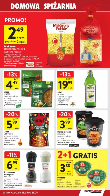 Intermarche - gazetka promocyjna Gazetka  do środy 21.05 - strona 27