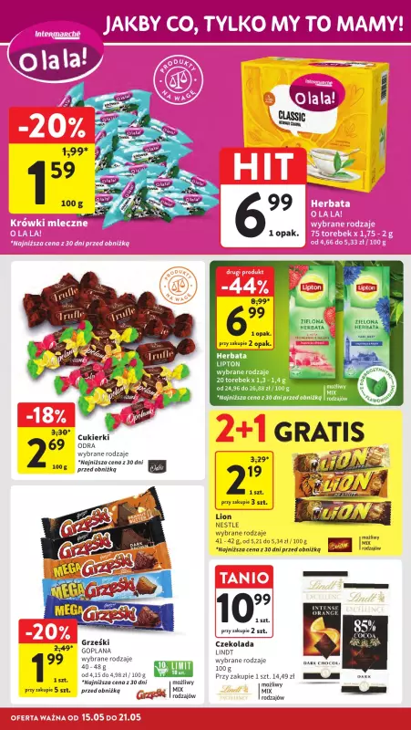 Intermarche - gazetka promocyjna Gazetka od czwartku 15.05 do środy 21.05 - strona 24