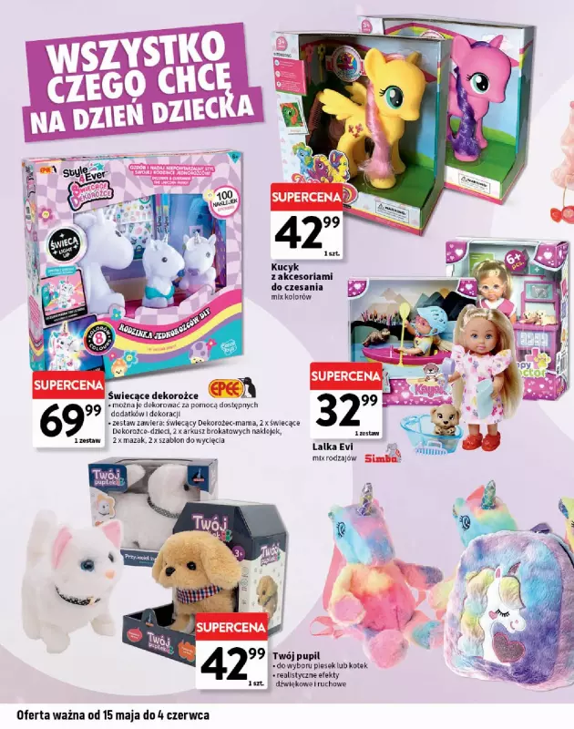 Intermarche - gazetka promocyjna Katalog Dzień Dziecka  do środy 04.06 - strona 6