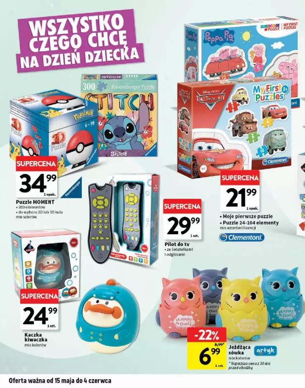 Intermarche - gazetka promocyjna Katalog Dzień Dziecka  do środy 04.06 - strona 8