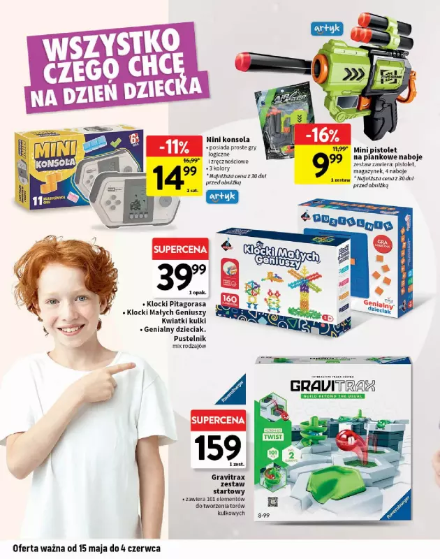 Intermarche - gazetka promocyjna Katalog Dzień Dziecka  do środy 04.06 - strona 4