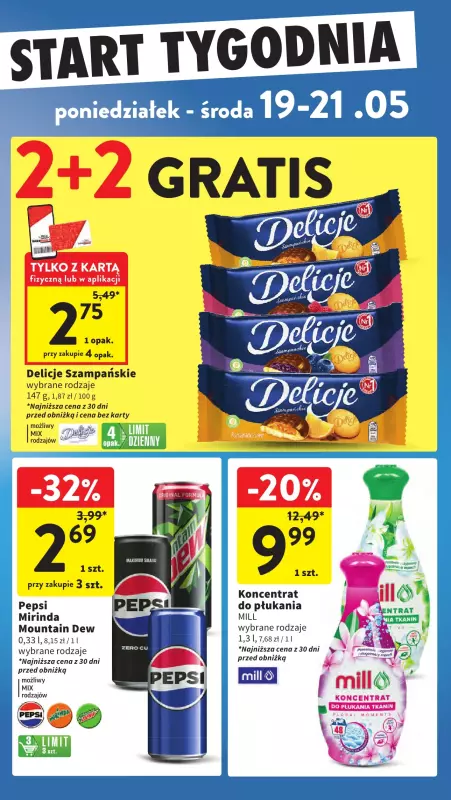 Intermarche - gazetka promocyjna Intertani start tygodnia   - strona 3
