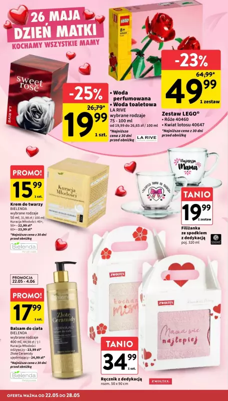 Intermarche - gazetka promocyjna Wszystko czego dziś chcę na Dzień Matki od czwartku 22.05 do środy 28.05 - strona 12