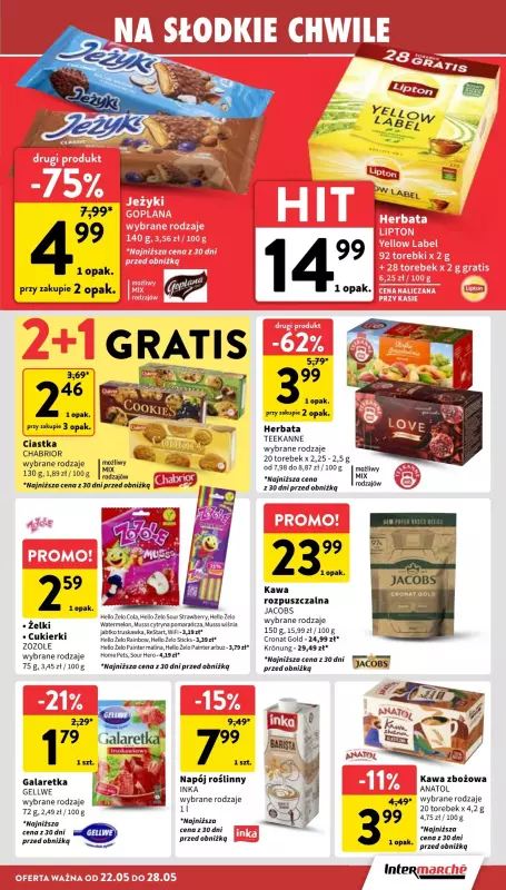 Intermarche - gazetka promocyjna Wszystko czego dziś chcę na Dzień Matki od czwartku 22.05 do środy 28.05 - strona 25