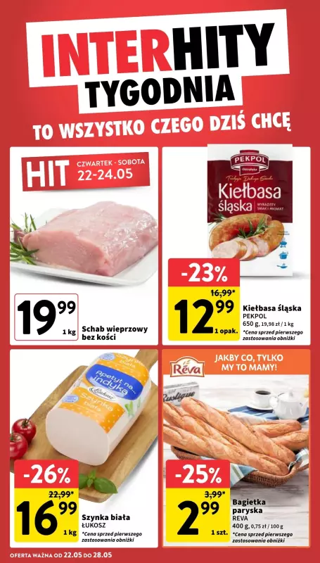 Intermarche - gazetka promocyjna Wszystko czego dziś chcę na Dzień Matki  do środy 28.05 - strona 6