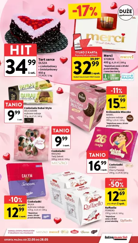 Intermarche - gazetka promocyjna Wszystko czego dziś chcę na Dzień Matki od czwartku 22.05 do środy 28.05 - strona 11