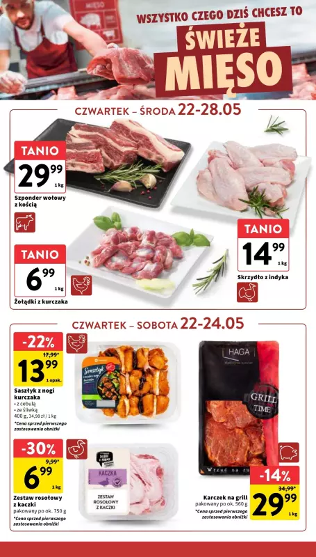 Intermarche - gazetka promocyjna Wszystko czego dziś chcę na Dzień Matki  do środy 28.05 - strona 18