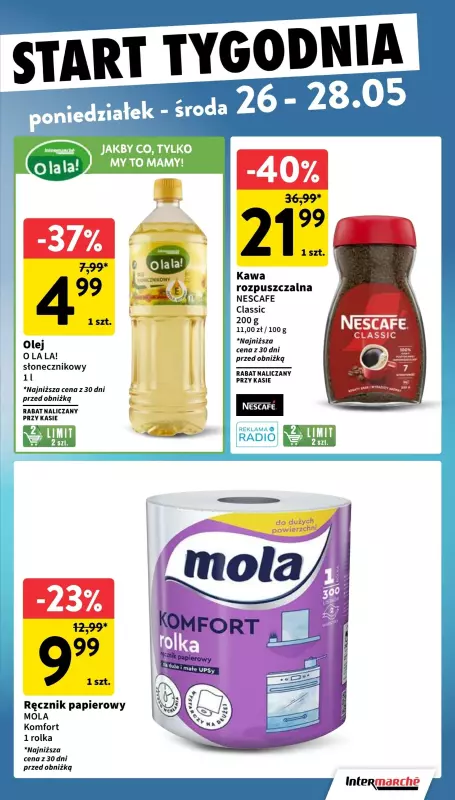 Intermarche - gazetka promocyjna Wszystko czego dziś chcę na Dzień Matki  do środy 28.05 - strona 35