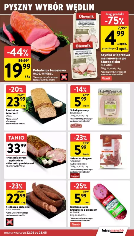 Intermarche - gazetka promocyjna Wszystko czego dziś chcę na Dzień Matki  do środy 28.05 - strona 19