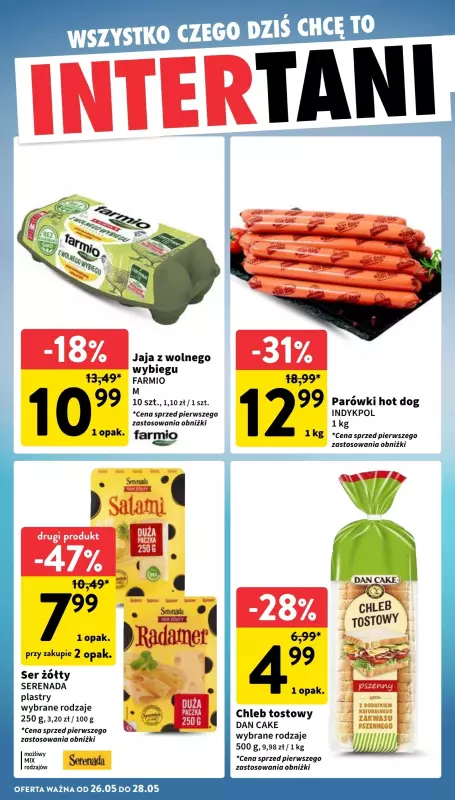 Intermarche - gazetka promocyjna Wszystko czego dziś chcę na Dzień Matki od czwartku 22.05 do środy 28.05 - strona 34