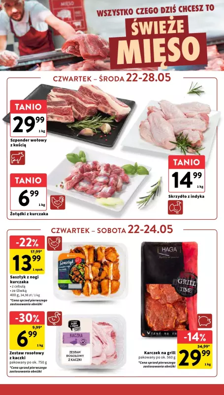 Intermarche - gazetka promocyjna Gazetka od czwartku 22.05 do środy 28.05 - strona 18
