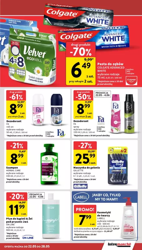 Intermarche - gazetka promocyjna Gazetka od czwartku 22.05 do środy 28.05 - strona 33