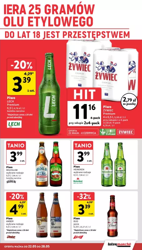 Intermarche - gazetka promocyjna Gazetka od czwartku 22.05 do środy 28.05 - strona 29