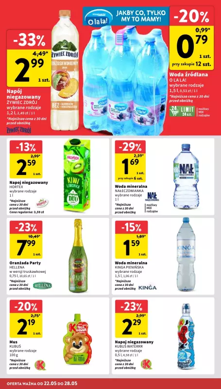 Intermarche - gazetka promocyjna Gazetka od czwartku 22.05 do środy 28.05 - strona 30