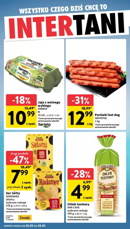 Intermarche - gazetka promocyjna Intertani start tygodnia   - strona 2