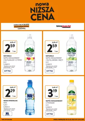 Intermarche - gazetka promocyjna Nowa niższa cena od poniedziałku 26.05 do niedzieli 22.06