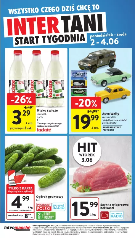 Intermarche - gazetka promocyjna Gazetka od czwartku 29.05 do środy 04.06 - strona 44