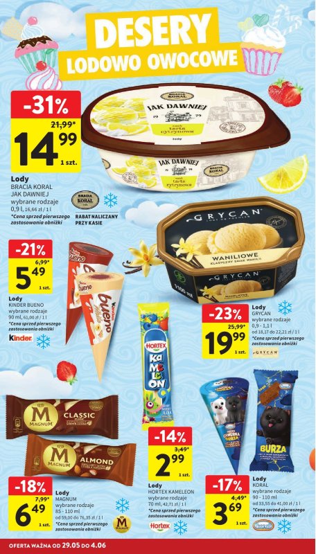 Intermarche - gazetka promocyjna Gazetka od czwartku 29.05 do środy 04.06 - strona 32