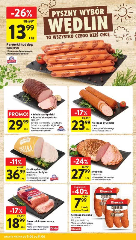 Intermarche - gazetka promocyjna Gazetka od czwartku 05.06 do środy 11.06 - strona 16