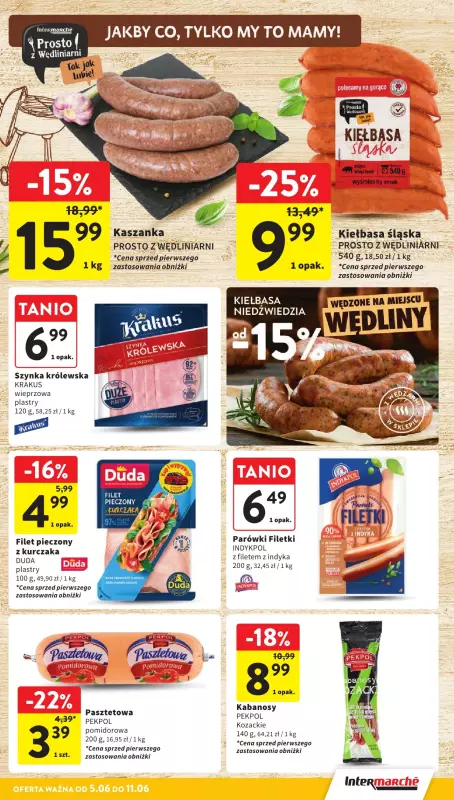 Intermarche - gazetka promocyjna Gazetka od czwartku 05.06 do środy 11.06 - strona 17