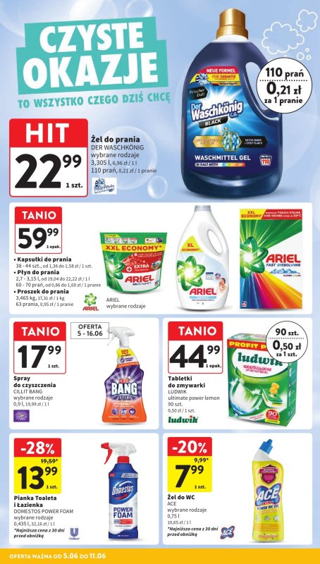 Intermarche - gazetka promocyjna Gazetka od czwartku 05.06 do środy 11.06 - strona 38