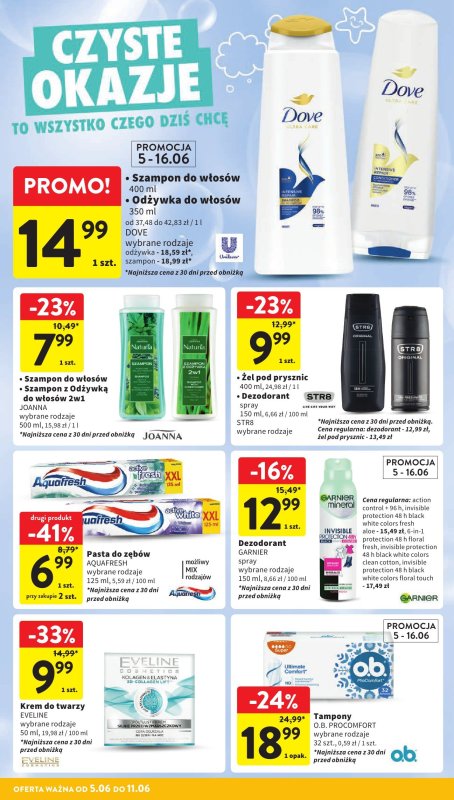 Intermarche - gazetka promocyjna Gazetka od czwartku 05.06 do środy 11.06 - strona 40