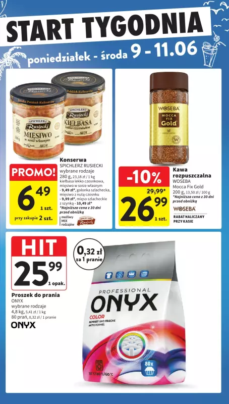 Intermarche - gazetka promocyjna Intertani start tygodnia   - strona 3