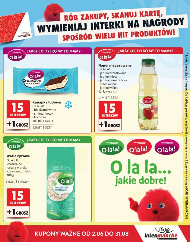 Intermarche - gazetka promocyjna Katalog nagród od poniedziałku 02.06 do niedzieli 31.08 - strona 7
