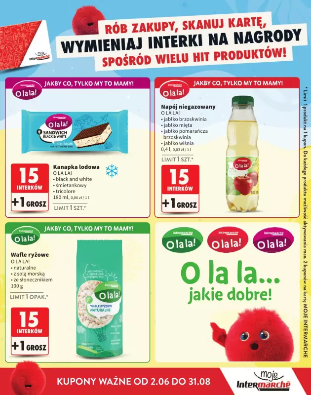 Intermarche - gazetka promocyjna Katalog nagród od poniedziałku 02.06 do niedzieli 31.08 - strona 7