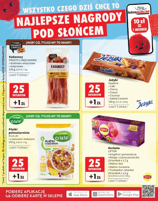 Intermarche - gazetka promocyjna Katalog nagród od poniedziałku 02.06 do niedzieli 31.08 - strona 16