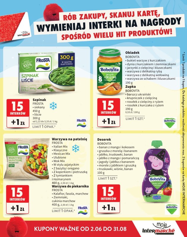 Intermarche - gazetka promocyjna Katalog nagród od poniedziałku 02.06 do niedzieli 31.08 - strona 9