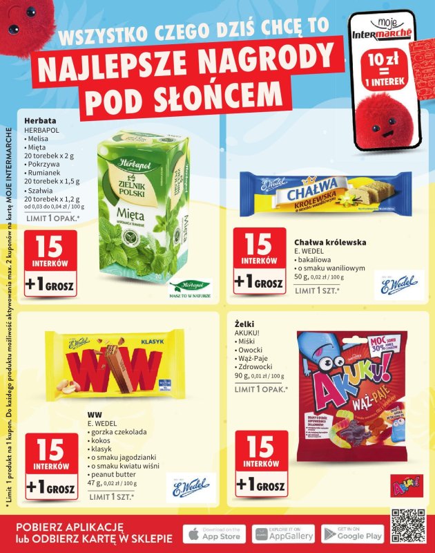 Intermarche - gazetka promocyjna Katalog nagród od poniedziałku 02.06 do niedzieli 31.08 - strona 6