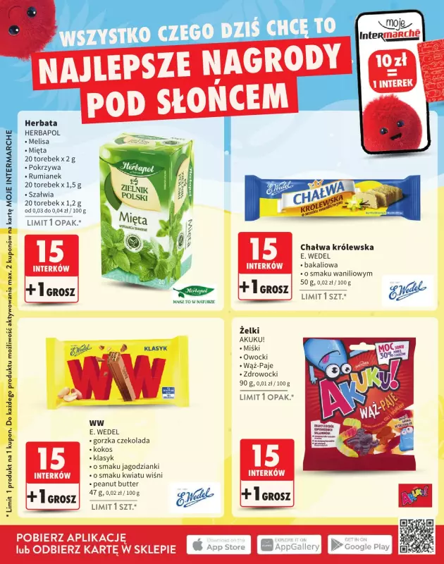Intermarche - gazetka promocyjna Katalog nagród od poniedziałku 02.06 do niedzieli 31.08 - strona 6
