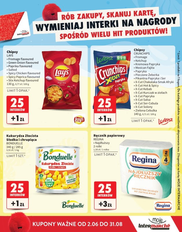 Intermarche - gazetka promocyjna Katalog nagród od poniedziałku 02.06 do niedzieli 31.08 - strona 17