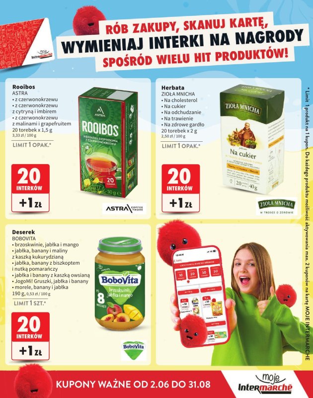 Intermarche - gazetka promocyjna Katalog nagród od poniedziałku 02.06 do niedzieli 31.08 - strona 13