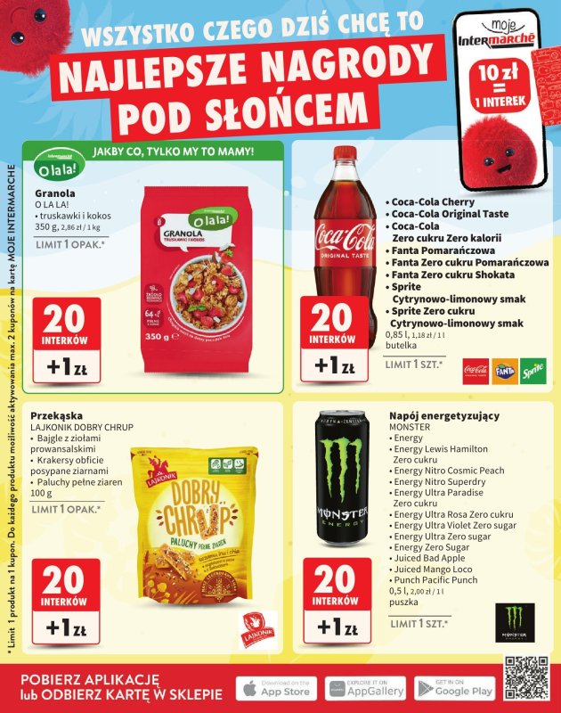 Intermarche - gazetka promocyjna Katalog nagród od poniedziałku 02.06 do niedzieli 31.08 - strona 12