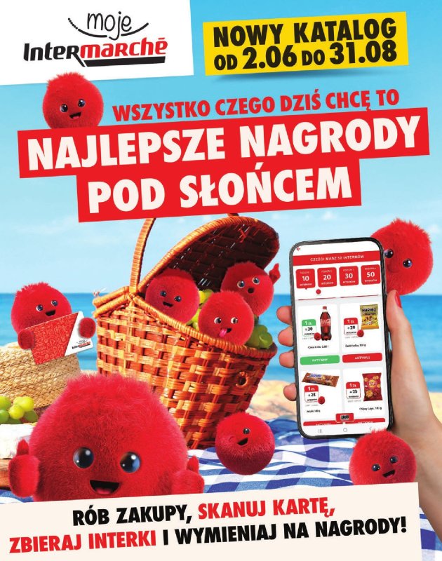 Intermarche - gazetka promocyjna Katalog nagród od poniedziałku 02.06 do niedzieli 31.08