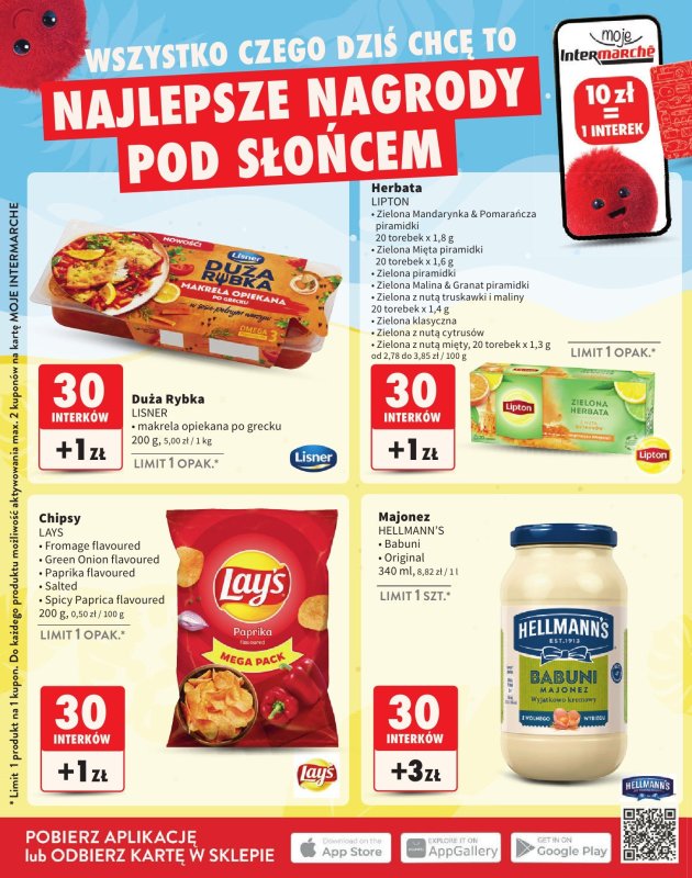 Intermarche - gazetka promocyjna Katalog nagród od poniedziałku 02.06 do niedzieli 31.08 - strona 18
