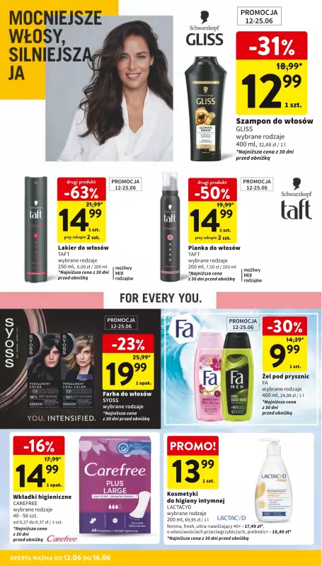 Intermarche - gazetka promocyjna Gazetka od czwartku 12.06 do poniedziałku 16.06 - strona 42