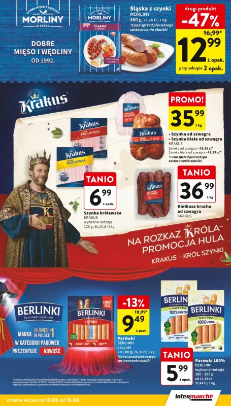Intermarche - gazetka promocyjna Gazetka od czwartku 12.06 do poniedziałku 16.06 - strona 15