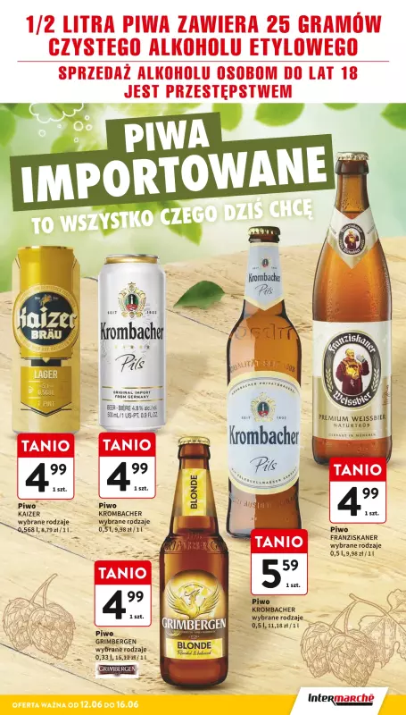 Intermarche - gazetka promocyjna Gazetka od czwartku 12.06 do poniedziałku 16.06 - strona 37