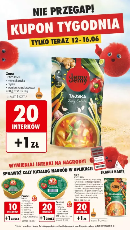Intermarche - gazetka promocyjna Gazetka od czwartku 12.06 do poniedziałku 16.06 - strona 43