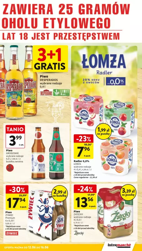 Intermarche - gazetka promocyjna Gazetka od czwartku 12.06 do poniedziałku 16.06 - strona 39