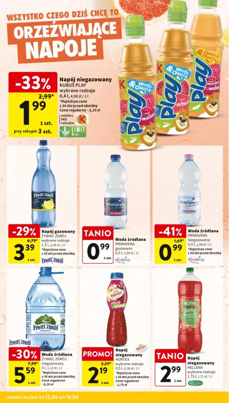 Intermarche - gazetka promocyjna Gazetka od czwartku 12.06 do poniedziałku 16.06 - strona 34