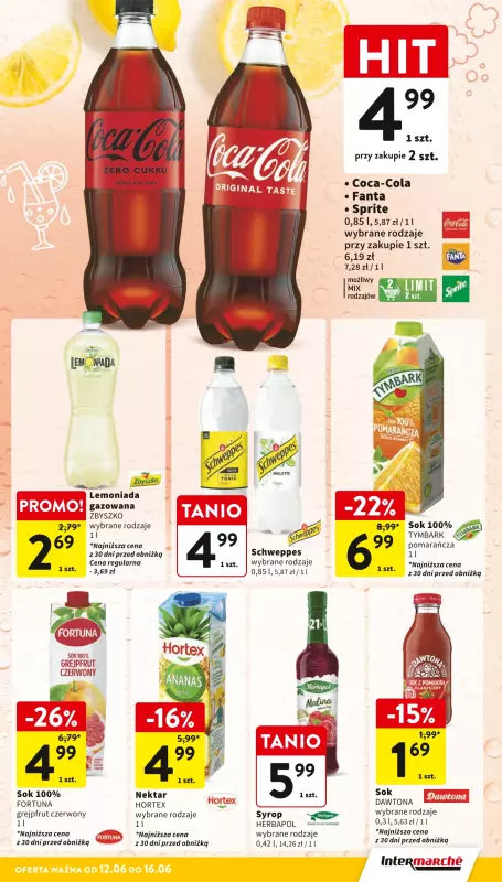 Intermarche - gazetka promocyjna Gazetka od czwartku 12.06 do poniedziałku 16.06 - strona 35