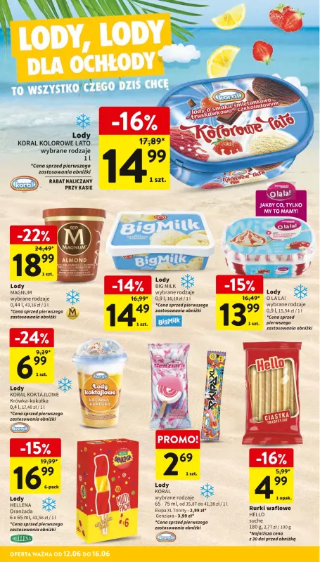 Intermarche - gazetka promocyjna Gazetka od czwartku 12.06 do poniedziałku 16.06 - strona 26