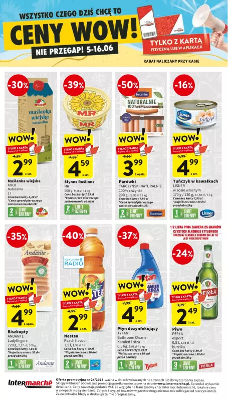 Intermarche - gazetka promocyjna Gazetka od czwartku 12.06 do poniedziałku 16.06 - strona 48